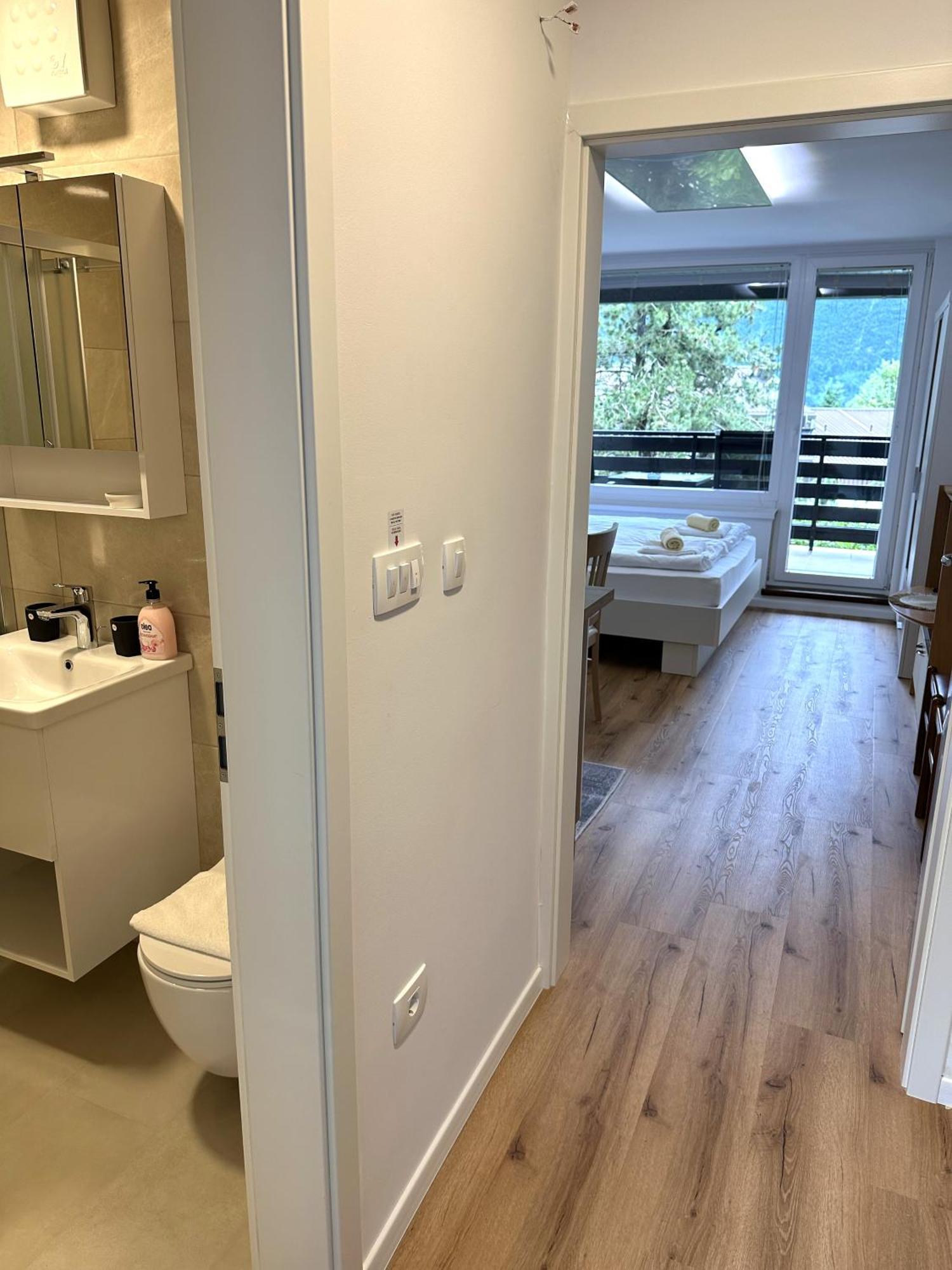 Bovecenter Apartments Kaninska Vas Eksteriør bilde